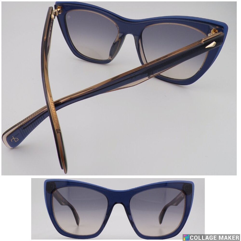 Rag and Bone Fuchsia Gradient Cat Eye Shades Retro Designer Summer Spring1039GS